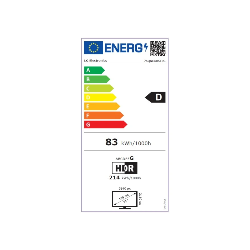 LG 75QNED85T3C QNED SMART TV