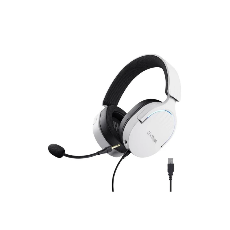 TRUST 25302 GXT490W FAYZO 7.1 USB HEADSET WHT