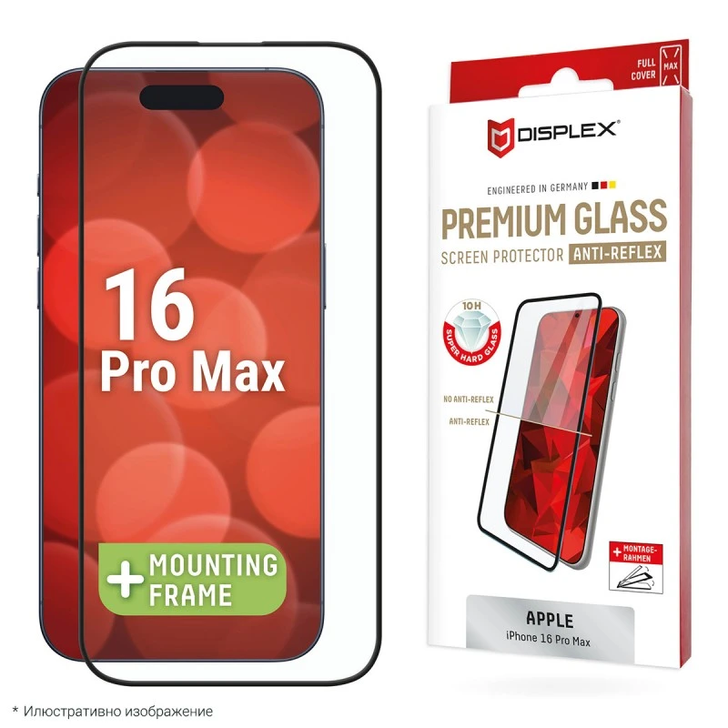 DISPLEX 01998 IPHONE 16 PRO MAX REAL G.F.C.3D ANTI-REFL