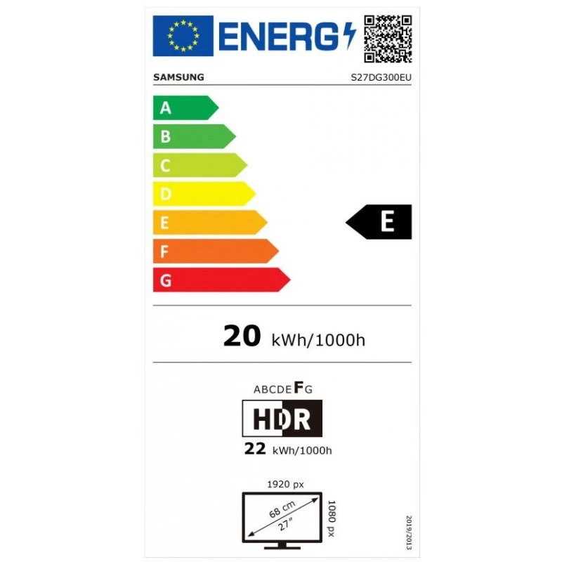 SAMSUNG LS27DG300EUXEN MONITOR