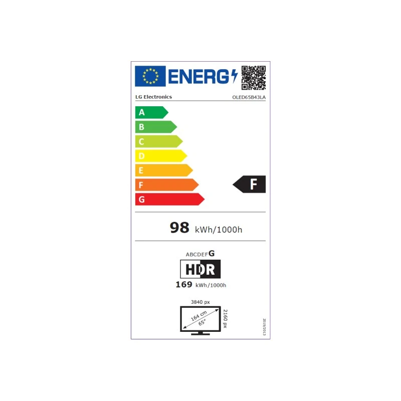 LG OLED65B43LA OLED SMART TV
