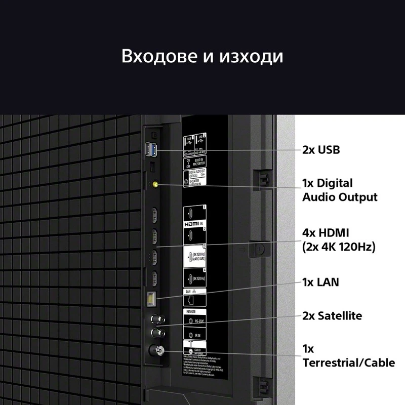 SONY BRAVIA 9 K-75XR90 Mini LED SMART TV ANDROID