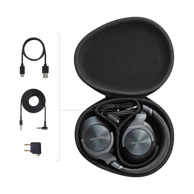 TECHNICS EAH-A800E-K HEADPHONES BLACK