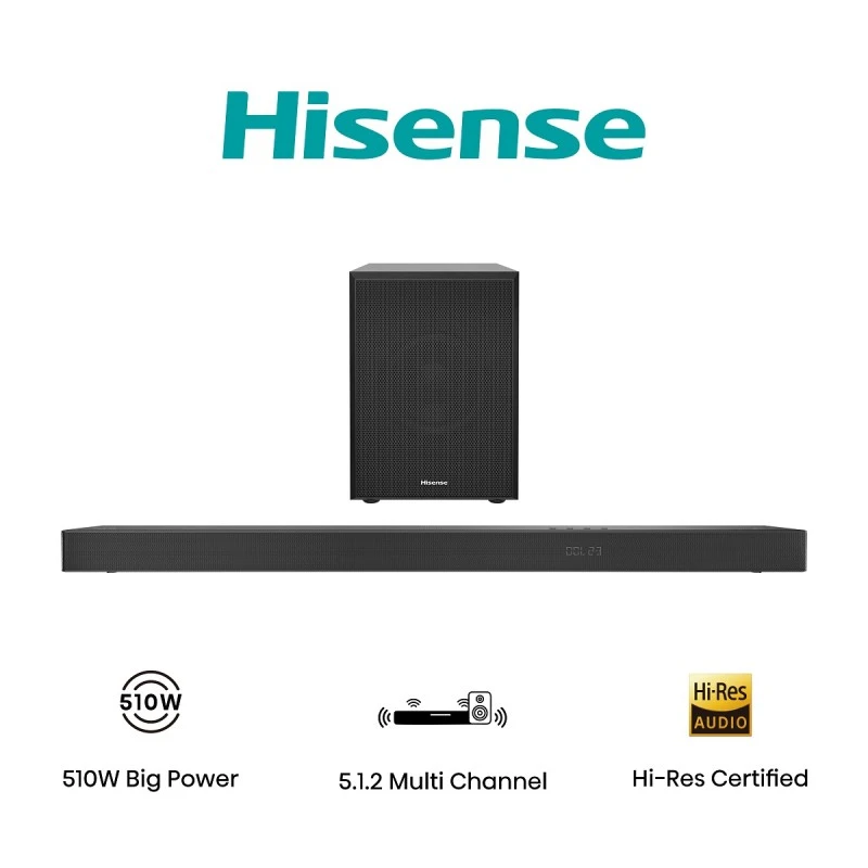 HISENSE U5120GW 5.1.2 SOUNDBAR