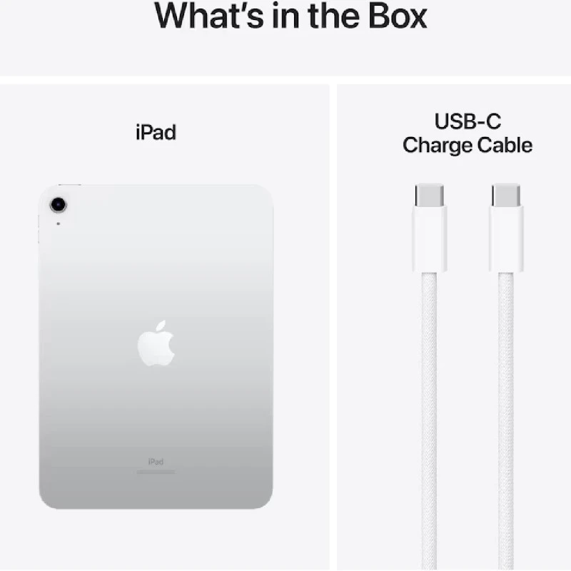 APPLE IPAD 10 v2  WIFI 64GB SILVER MCM74HC