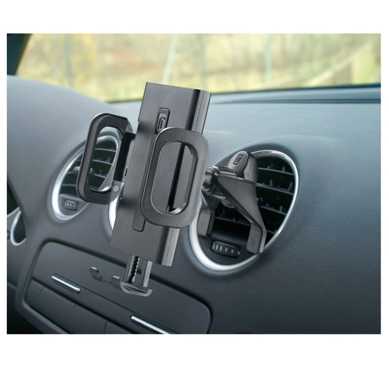 CELLULAR LINE HUG FIT СТОЙКА ЗА КОЛА ЗА ВЪЗДУХОВОД ЧЕРНА