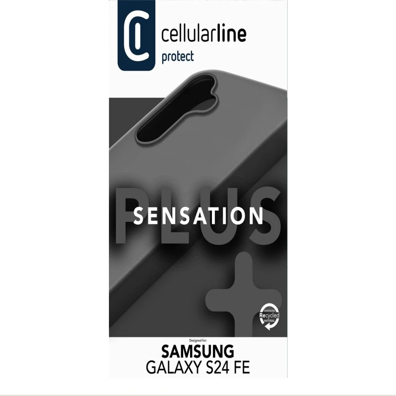 CELLULAR LINE SENSATION+ КАЛЪФ SAMSUNG GALAXY S24 FE ЧЕРЕН