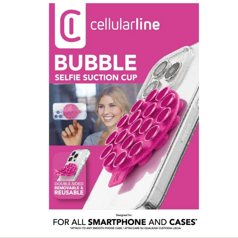CELLULAR LINE BUBBLE СЕЛФИ ДВ. СТОЙКА С ВЕНДУЗА СМАРТФОН Р.