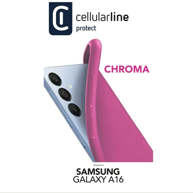 CELLULAR LINE CHROMA КАЛЪФ SAMSUNG GALAXY A16 РОЗОВ