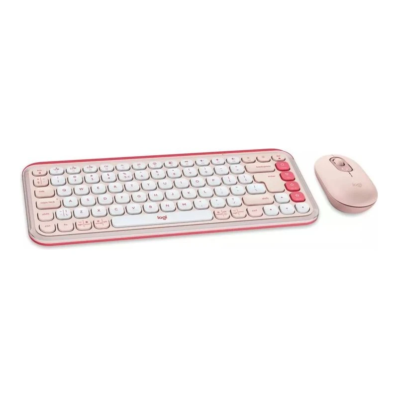 LOGITECH&nbsp;920-013142 POP ICON COMBO ROSE