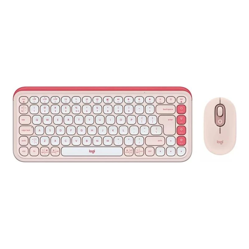 LOGITECH&nbsp;920-013142 POP ICON COMBO ROSE