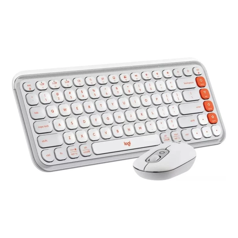 LOGITECH&nbsp;920-013141 POP ICON COMBO OFF-WHITE