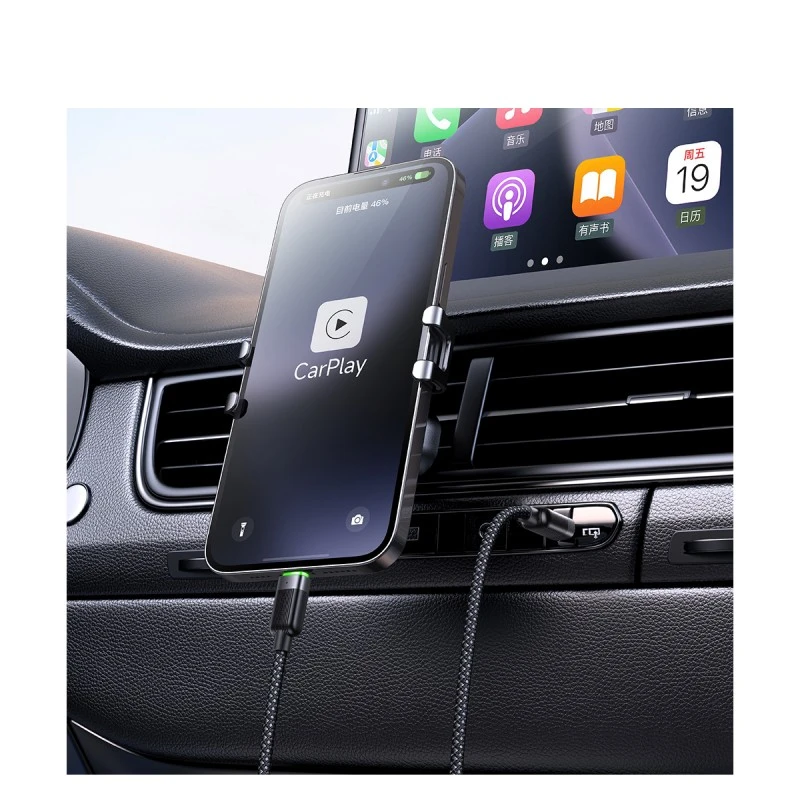 XMART USB TYPE-C TO TYPE-C C. M. SELF-WINDING 60W BK 1.2M