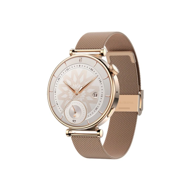 RIVERSONG WATCH GOLD MILANESE GLOW