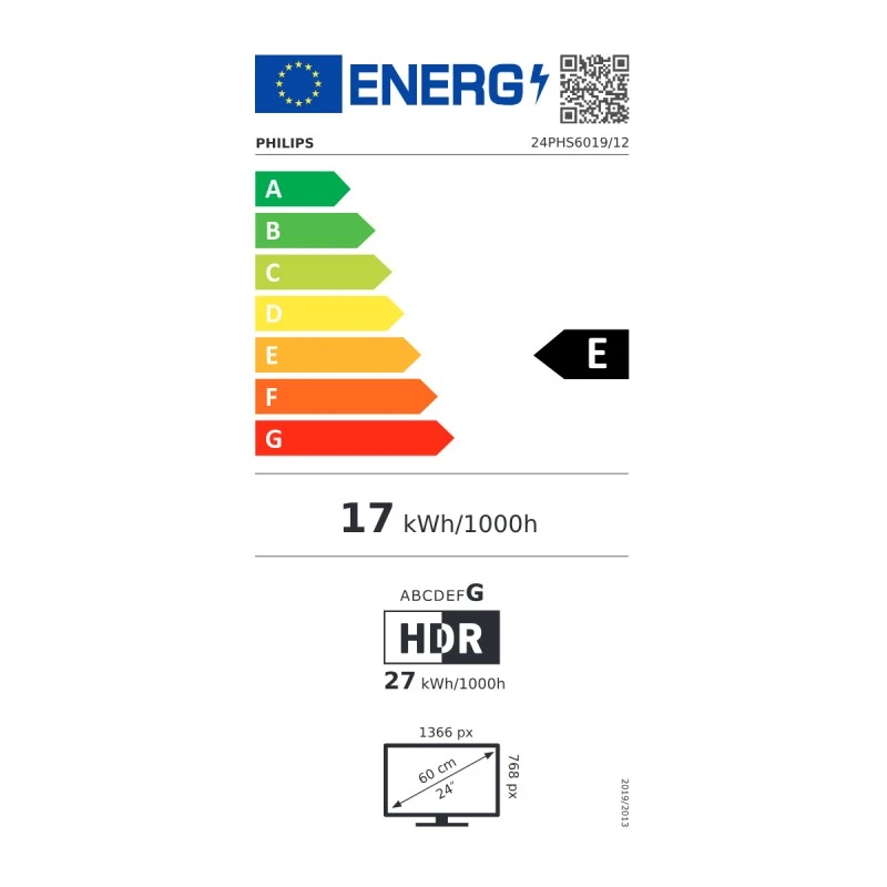 PHILIPS 24PHS6019/12 HD LED SMART TV