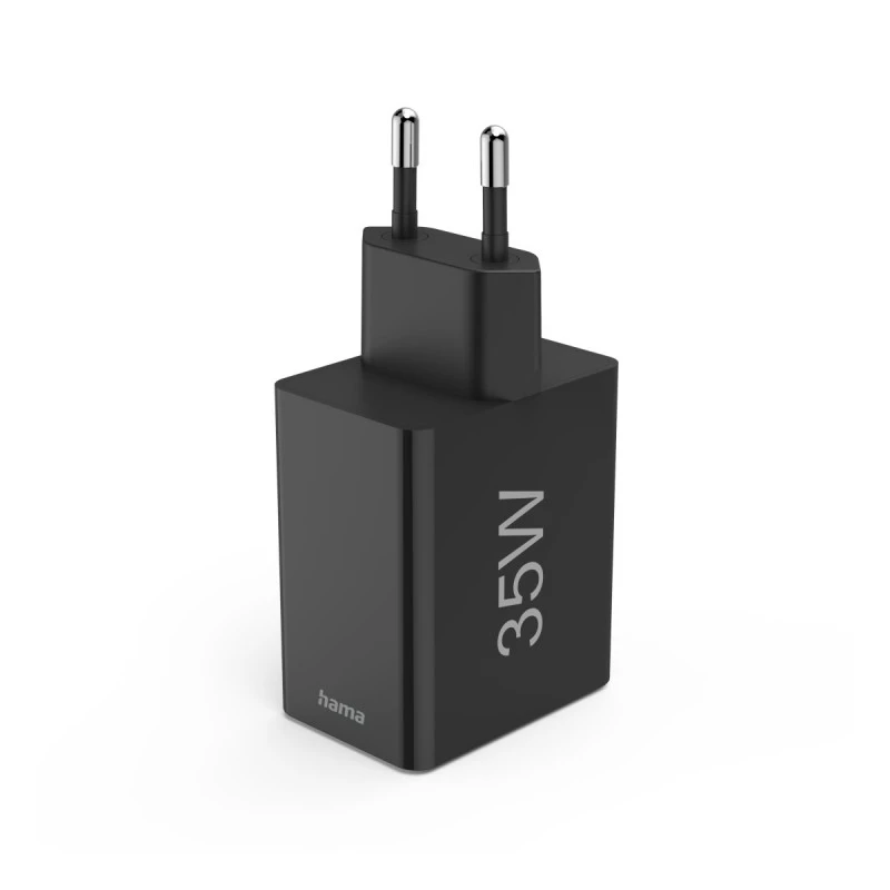HAMA 201990 МИНИ ЗАР. QUALCOM 3.0 35W USB-C PD 3XUSB-A Ч.