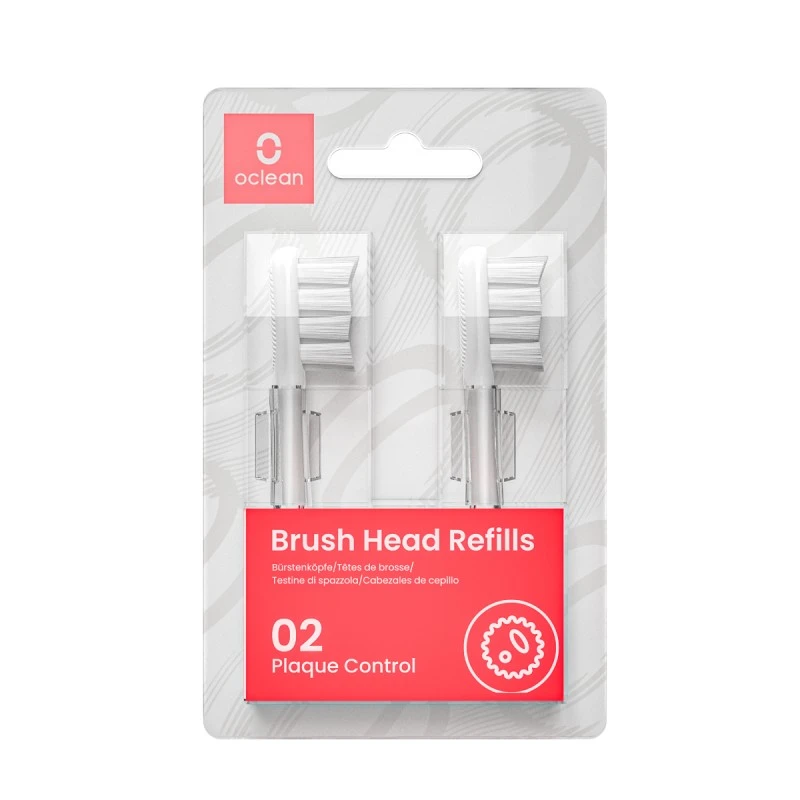 OCLEAN P1C10 PLAQUE CONTROL НАКРАЙНИК 2 БР. СИВ