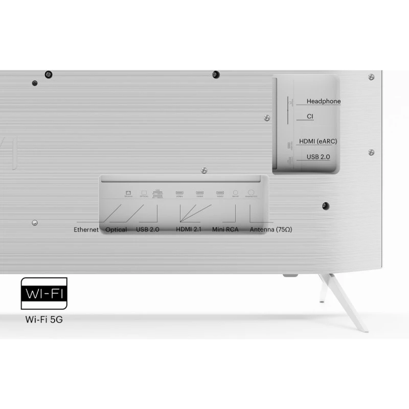 KIVI 55U760QW UHD SMART ANDROID TV WHITE