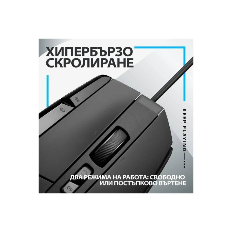 LOGITECH 991-000489 G502 X + G240