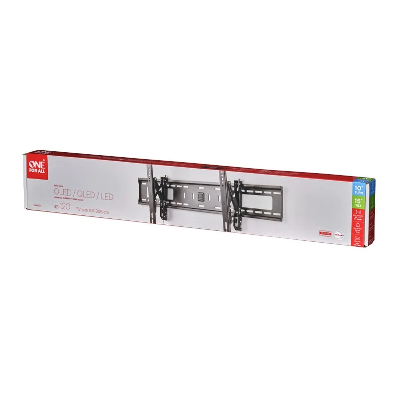 ONE FOR ALL WM4920 TV STAND SOLID JUMBO TILT15 42''-120''