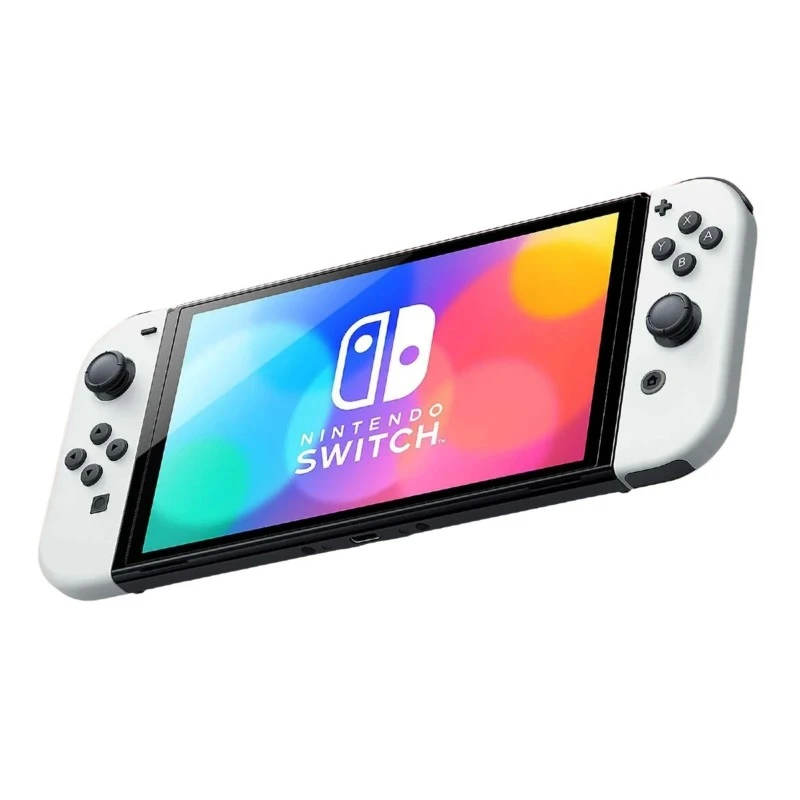 NINTENDO SWITCH OLED WHITE+MARIO KART 8