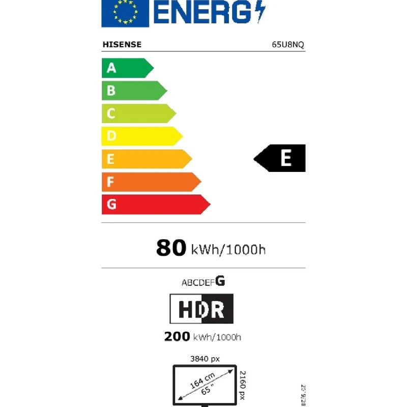 HISENSE 65U8NQ MINI-LED QLED SMART TV