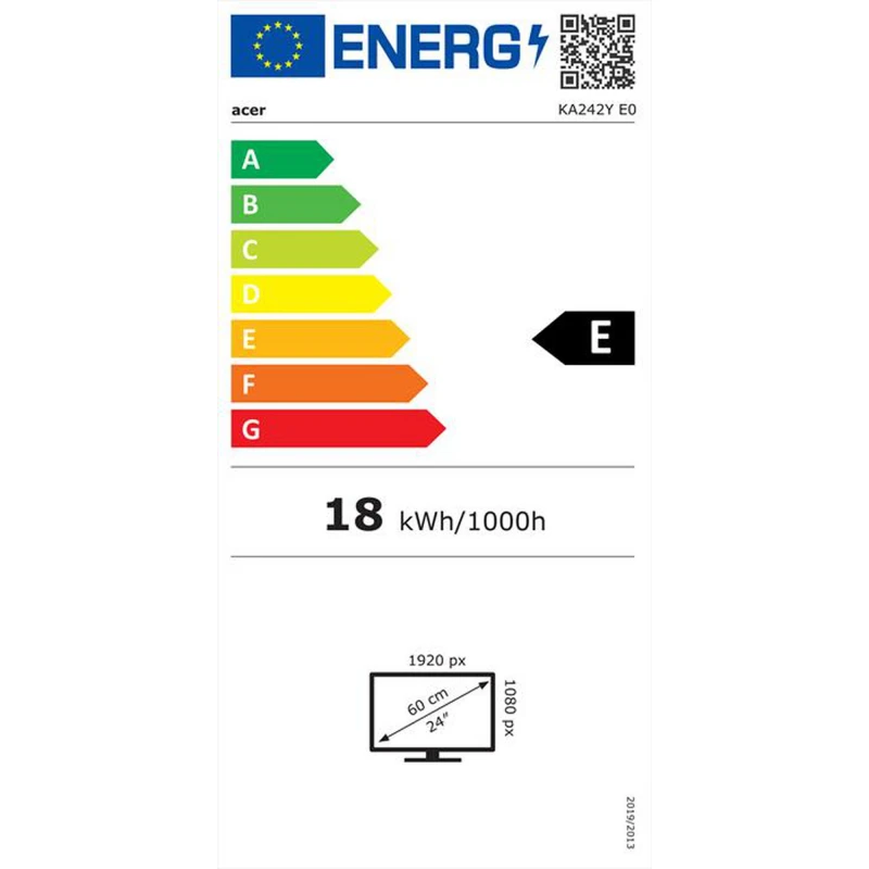 ACER KA242YE0BI MONITOR UM.QX2EE.020