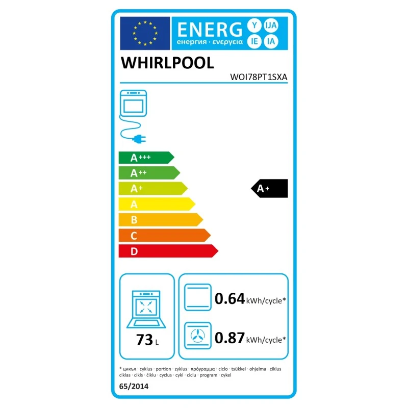 WHIRLPOOL WOI78PT1SXA