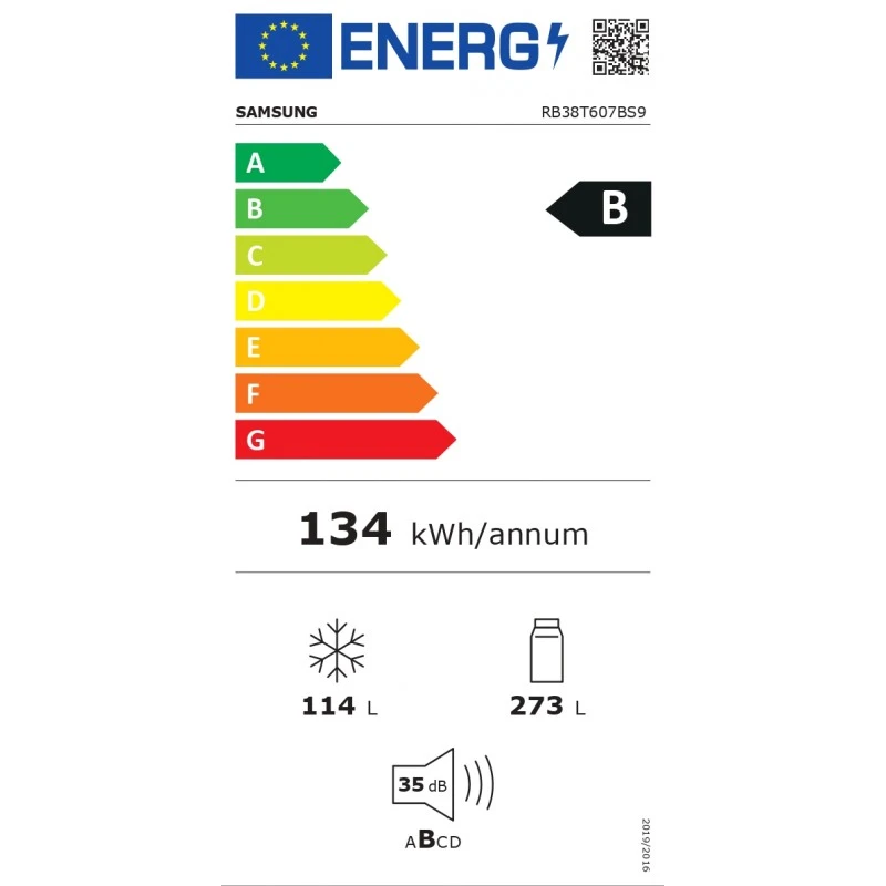 SAMSUNG RB38T607BS9/EF