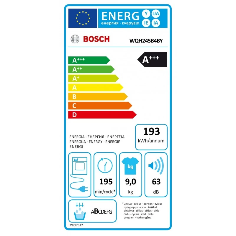 BOSCH WQH245B4BY