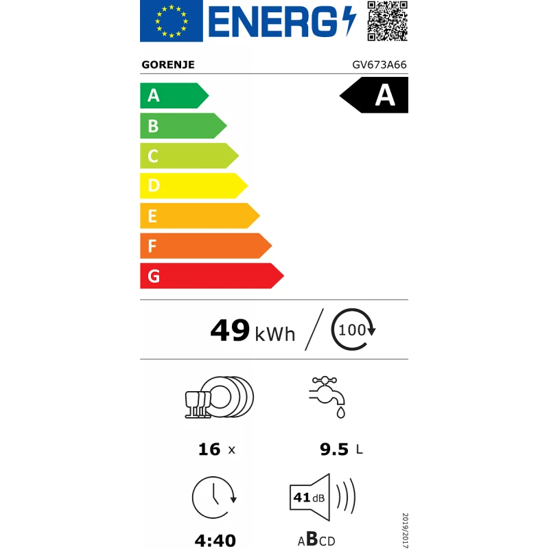 GORENJE GV673A66