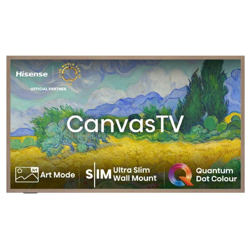 HISENSE 55S7NQ CANVAS FRAME QLED TV