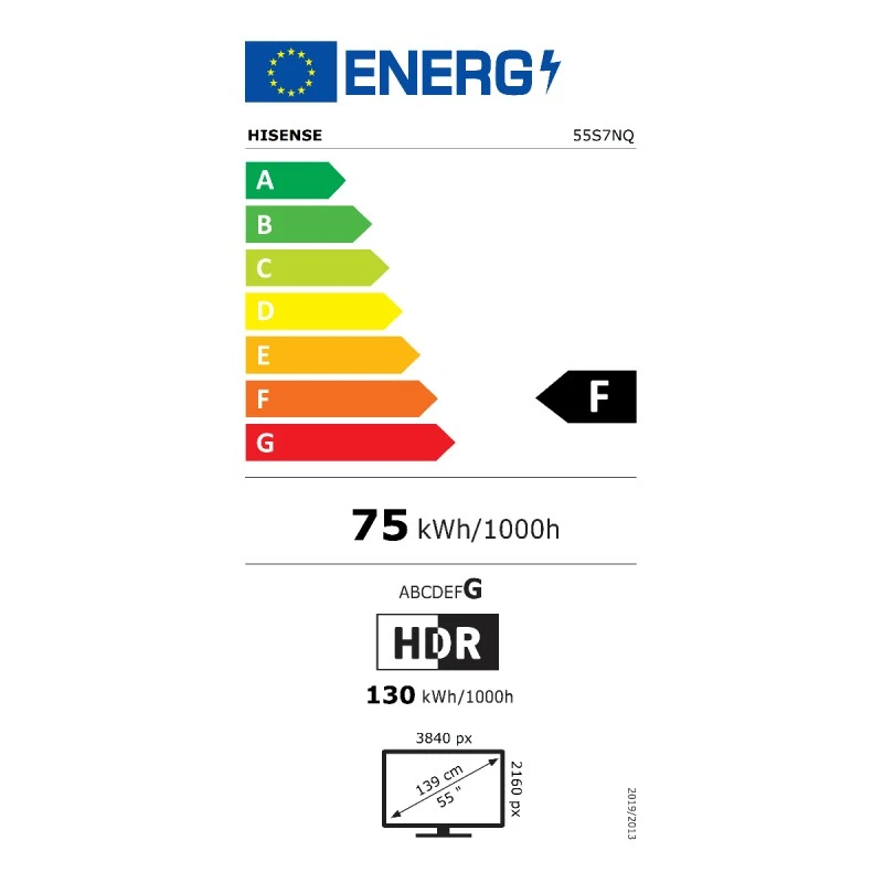 HISENSE 55S7NQ CANVAS FRAME QLED TV