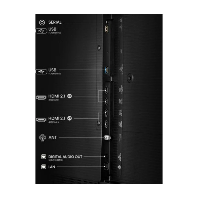 HISENSE 55S7NQ CANVAS FRAME QLED TV