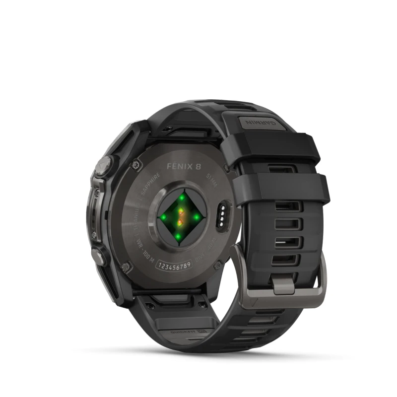 GARMIN WATCH FENIX 8 51 MM AMOL BLACK