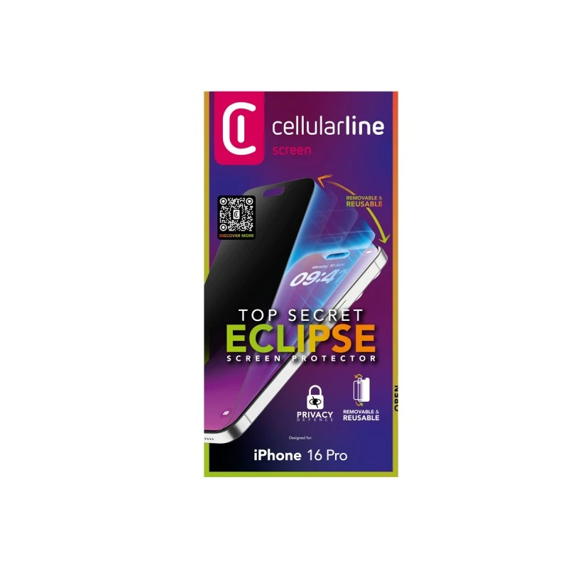 CELLULAR LINE З. ПР. TOP SECRET ЗА МН. У. IPHONE 16 PRO