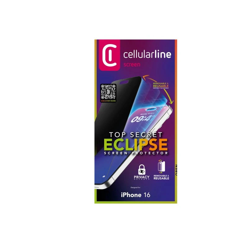 CELLULAR LINE З. ПР. TOP SECRET ЗА МН. У. IPHONE 16