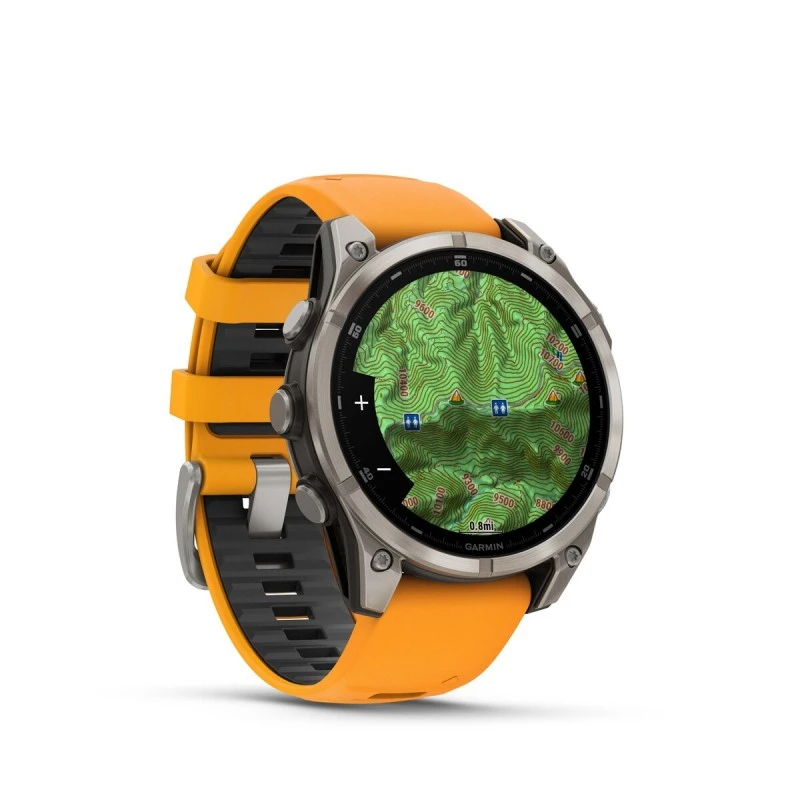 GARMIN WATCH FENIX 8 47 MM AMOL TIT ORANGE