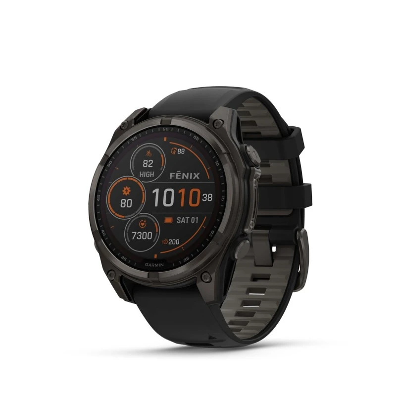 GARMIN WATCH FENIX 8 47 MM SOL  SAPH GRAY