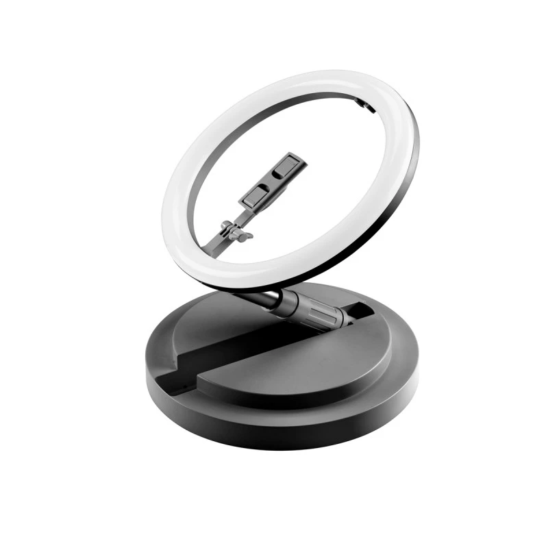 CELLULAR LINE SELFIE RING COMPACT С BLUETOOTH СГЪВАЕМ ЧЕРЕН