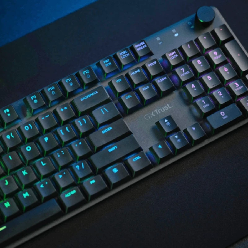 TRUST 25368 GXT868 TORIX WRLS MECHANICAL KEYBOARD US