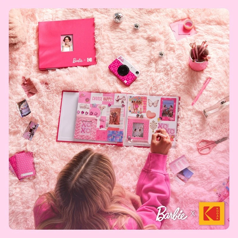 KODAK PRINTOMATIC BARBIE 10 INSTANT CAMERA