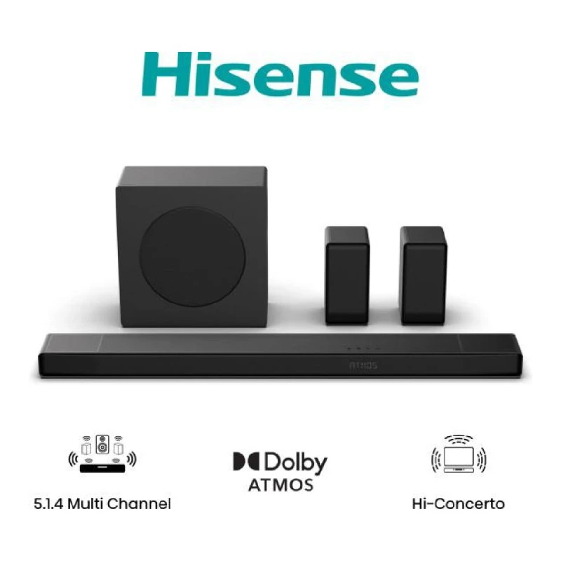 HISENSE AX5140Q 5.1.4 SOUNDBAR