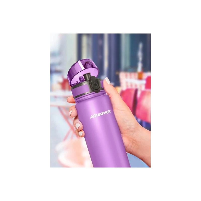 AQUAPHOR CITY ФИЛТРИРАЩА БУТИЛКА 0.5L ЛАВАНДУЛА