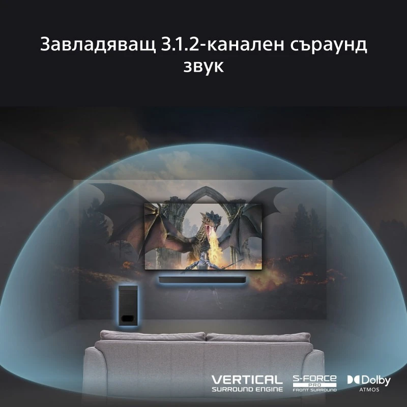 SONY HT-B600 3.1.2CH SOUNDBAR