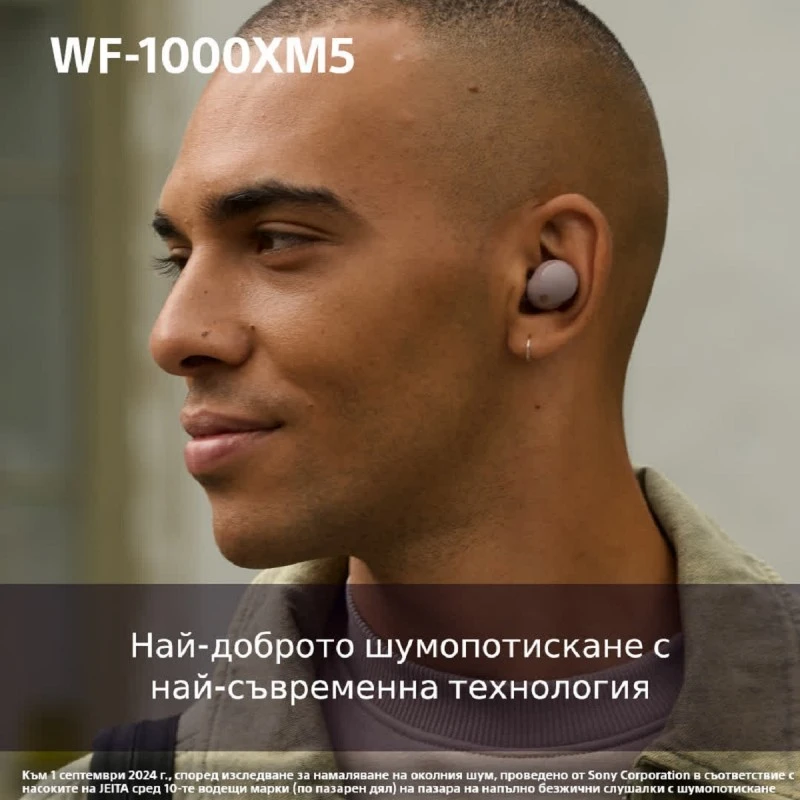 SONY WF-1000XM5P TRUE WIRELESS HEADPHONES
