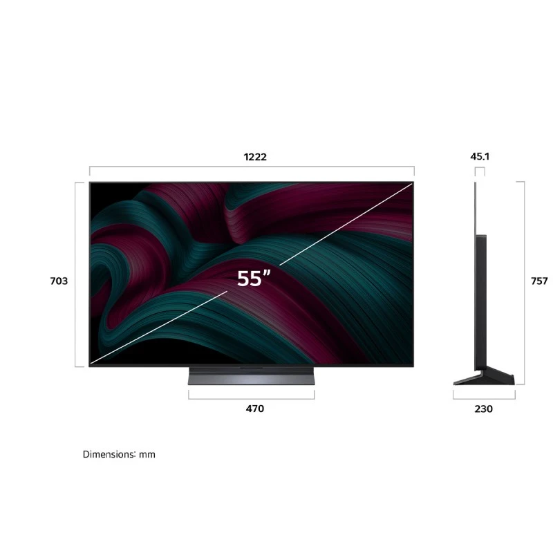 LG OLED55C51LA OLED EVO AI SMART TV
