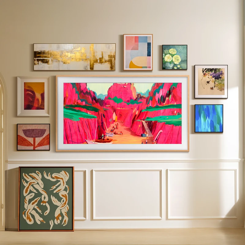 SAMSUNG QE-85LS03F THE FRAME PRO QLED SMART TV