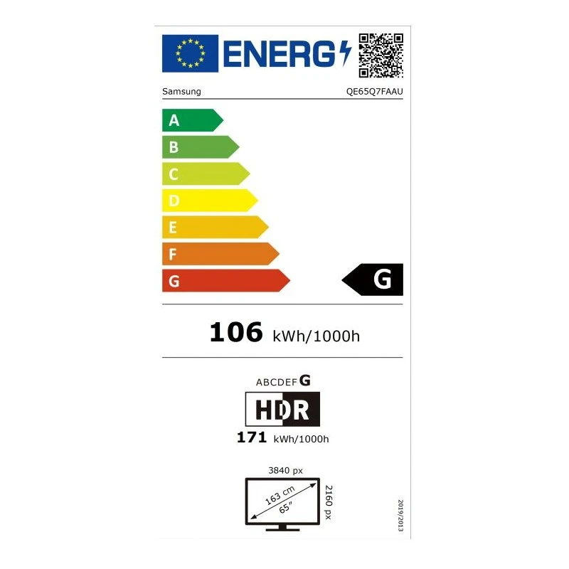 SAMSUNG QE-65Q7F QLED SMART TV