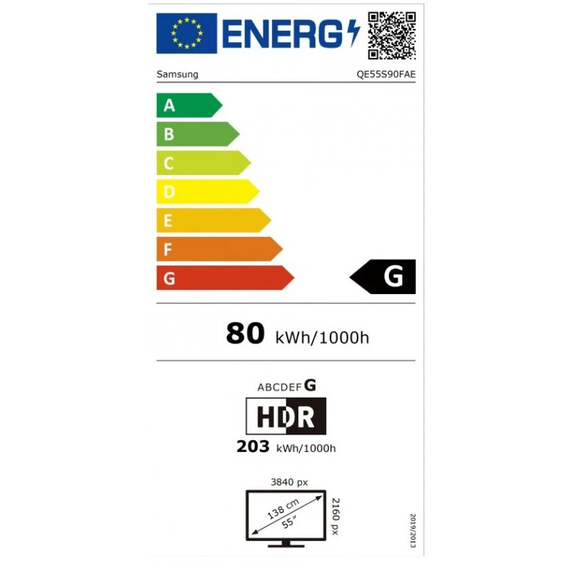 SAMSUNG QE-55S90F OLED SMART TV
